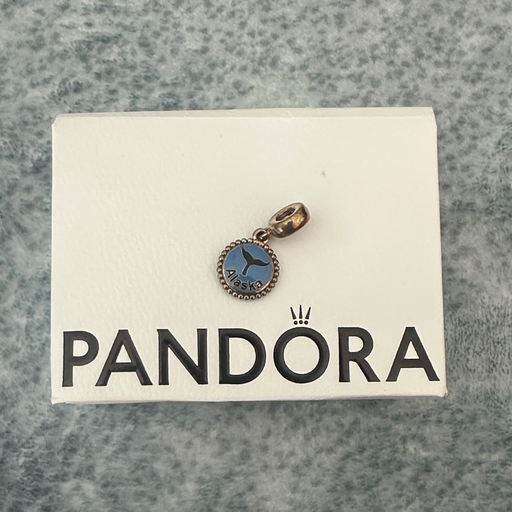 Pandora Blue Alaska Charm